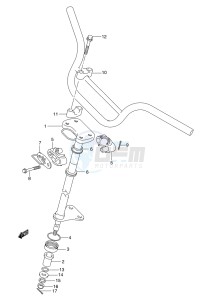 LT-Z50Z drawing STEERING SHAFT