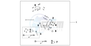 NT700VAA Europe Direct - (ED / ABS) drawing KIT NAVI ATT