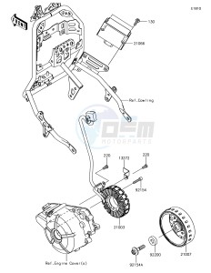 VERSYS-X 300 ABS KLE300CHF XX (EU ME A(FRICA) drawing Generator