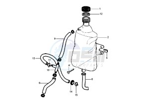 Runner VX-VXR 125-200 125 drawing Expansion tank