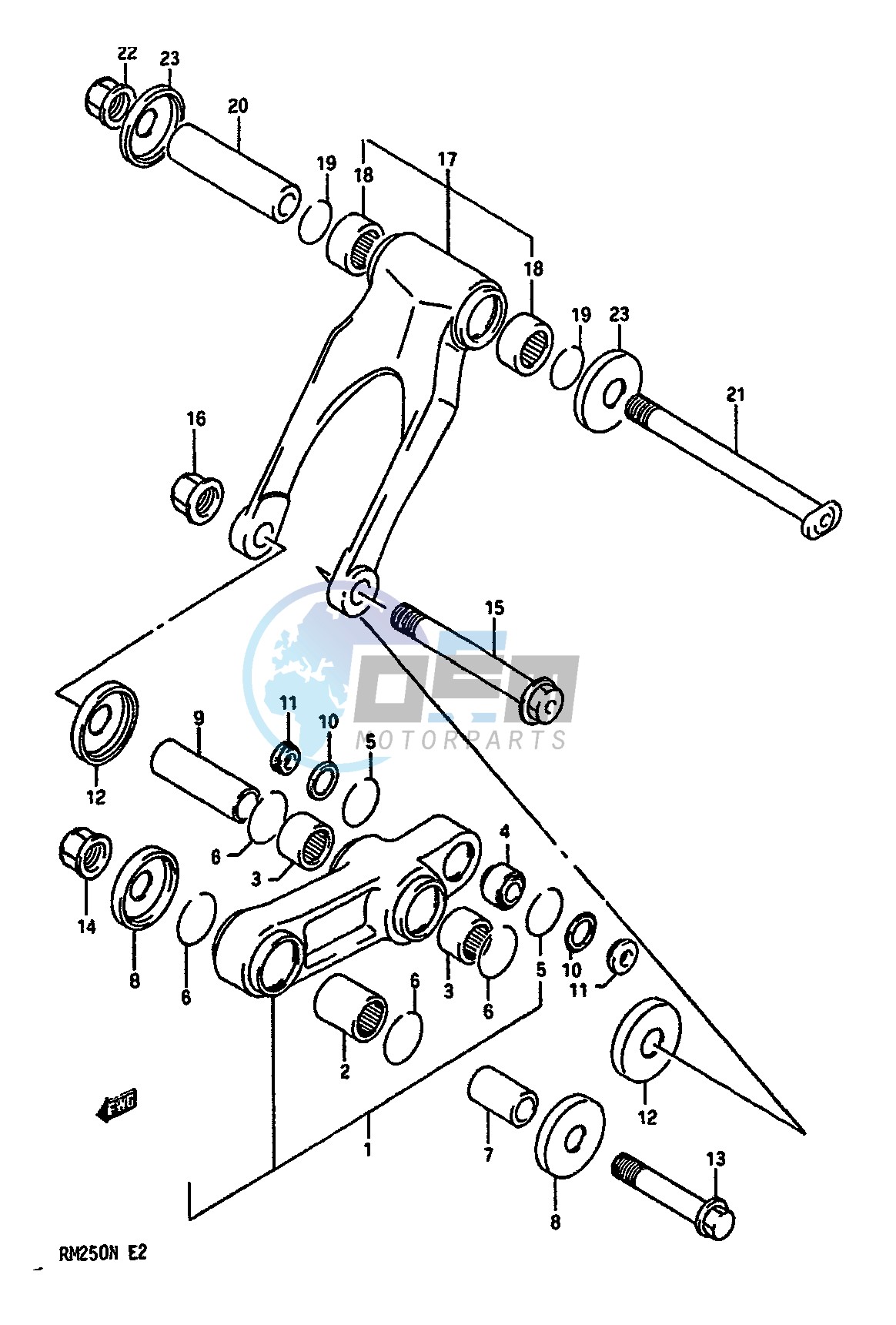 CUSHION LEVER (MODEL M)