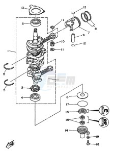 50D drawing CRANKSHAFT--PISTON