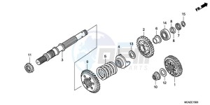 GL18009 France - (F / CMF) drawing FINAL SHAFT