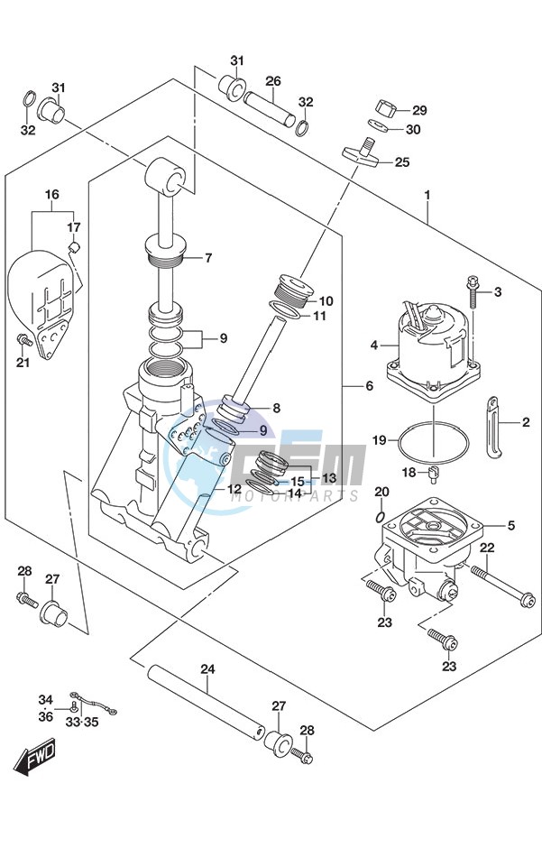 Trim Cylinder