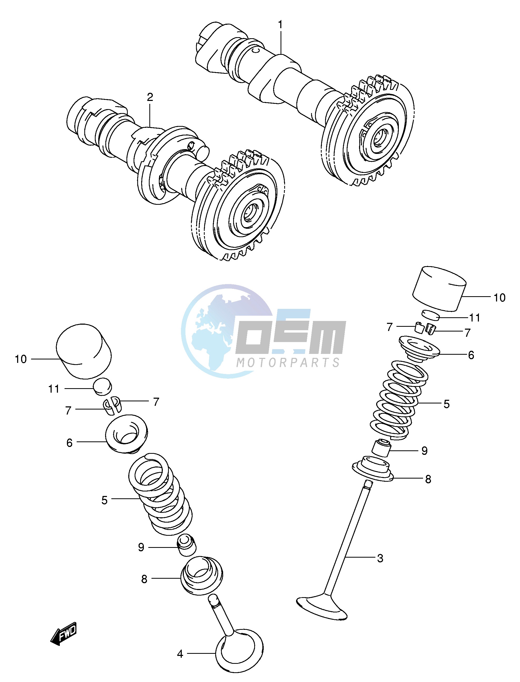 CRANKSHAFT-VALVE