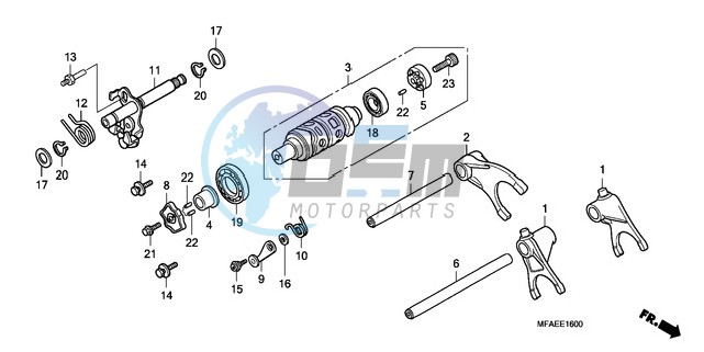 GEARSHIFT DRUM