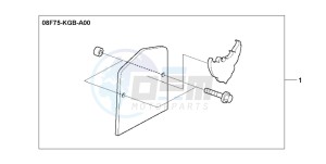 VT125C drawing BACKPANEL&MARK