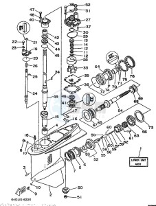 L150F drawing LOWER-CASING-x-DRIVE-3