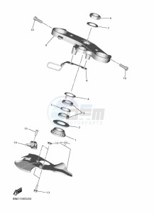 YZF600 YZF-R6 (BN6H) drawing STEERING