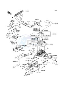 NINJA_ZX-6R ZX636C6F FR GB XX (EU ME A(FRICA) drawing Muffler(s)