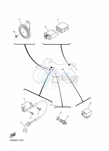 XTZ125E XTZ125 (1SBM) drawing ELECTRICAL 2