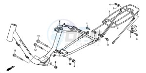 PAC16A2 RACOON drawing FRAME BODY