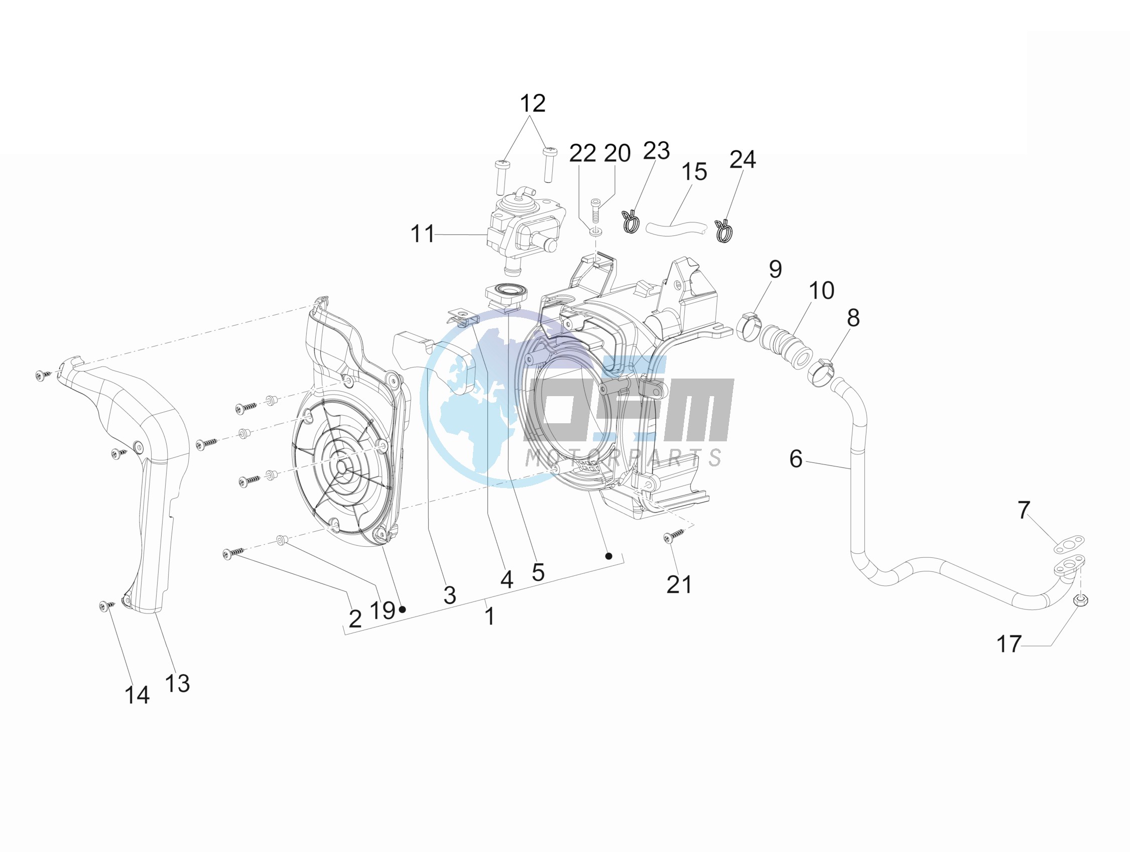 Secondairy air box