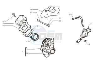 Ark AC 45 Red-Matt Black 125 drawing Oil pump