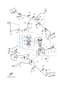 YXM700E YXM70VPXJ VIKING EPS (B5F3) drawing MASTER CYLINDER