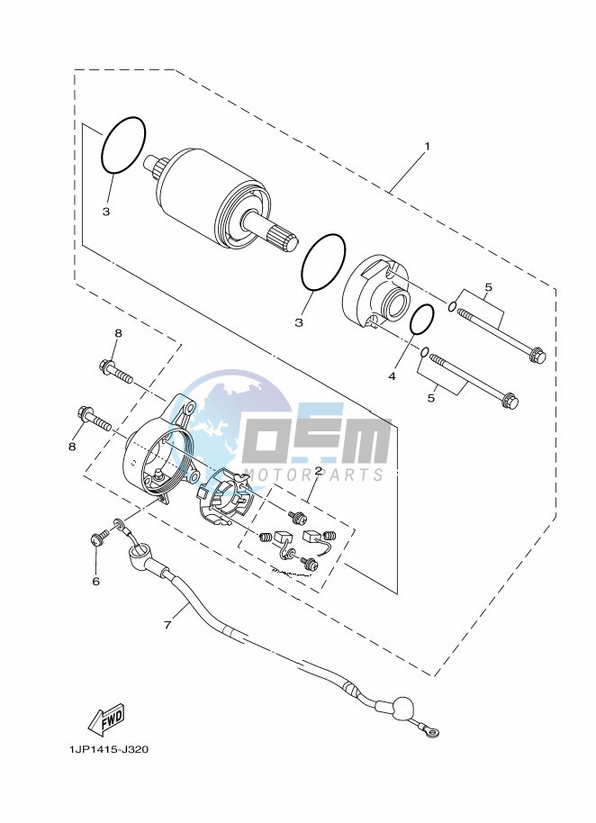 STARTING MOTOR