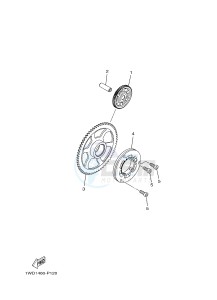 YZF-R25 249 (1WD3) drawing STARTER CLUTCH