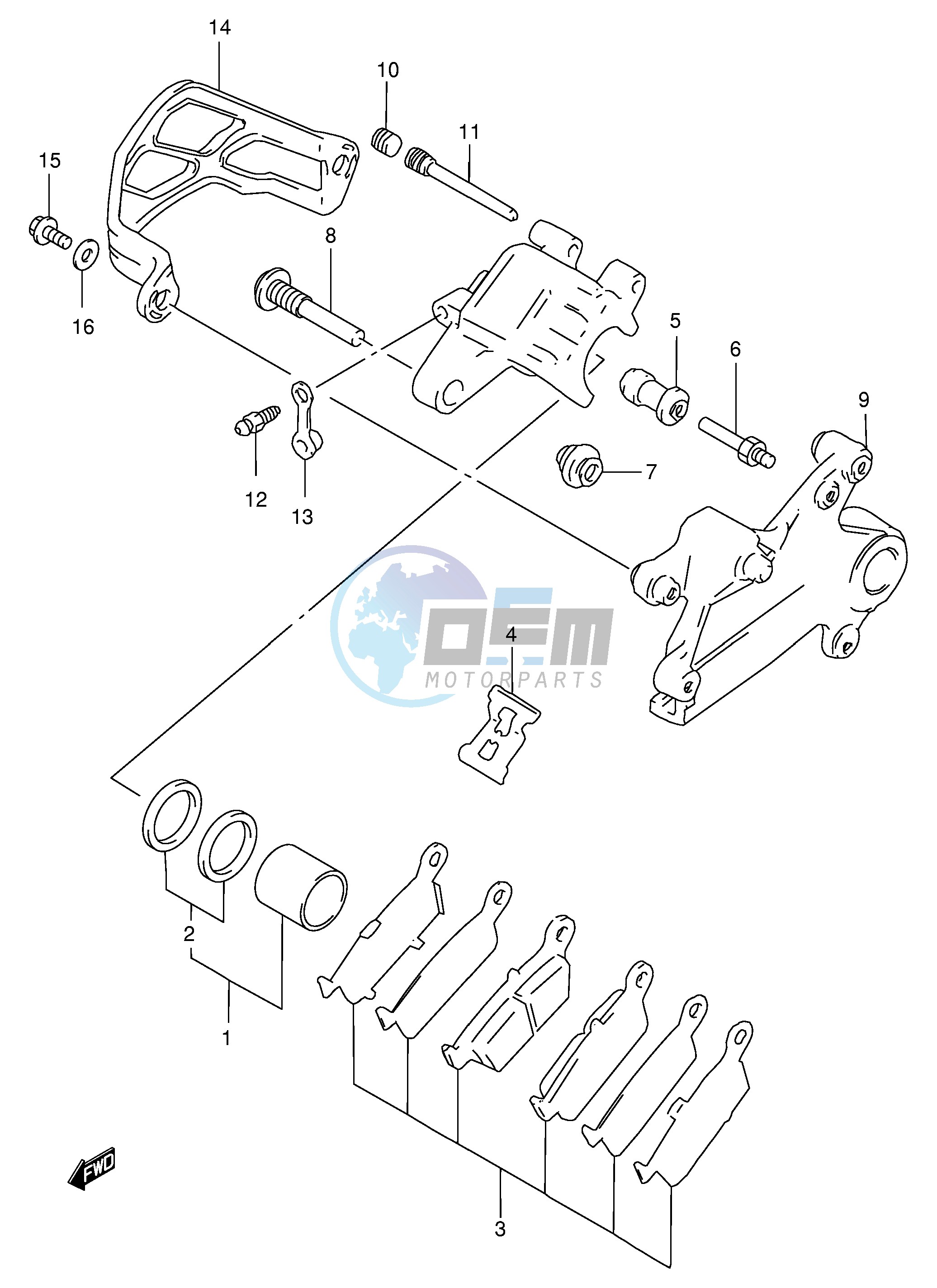 REAR CALIPER