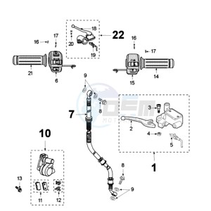 VCLIC EVSP drawing BRAKE SYSTEM - BRAKE DISC D155