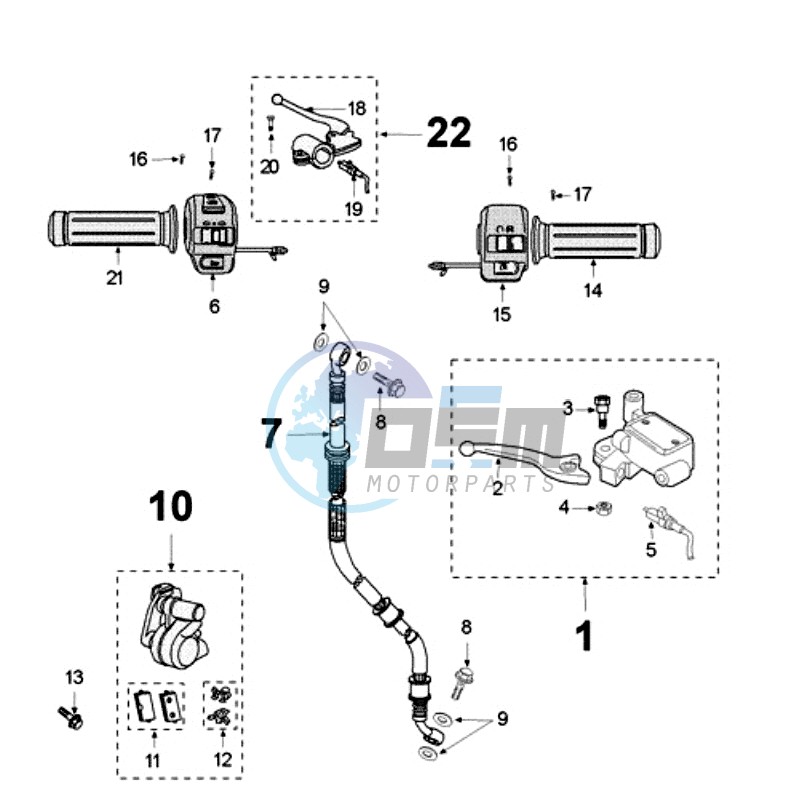 BRAKE SYSTEM - BRAKE DISC D155