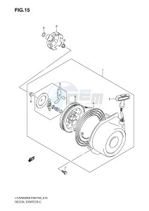 LT-A750X (P28-P33) drawing RECOIL STARTER (MODEL K8 K9)