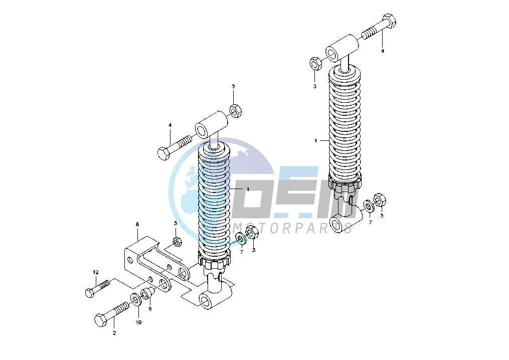 Rear Shock absorber