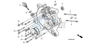 SCV100F9 Turkey - (TU) drawing RIGHT CRANKCASE