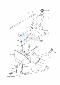 YFM700R (BCXS) drawing OIL TANK