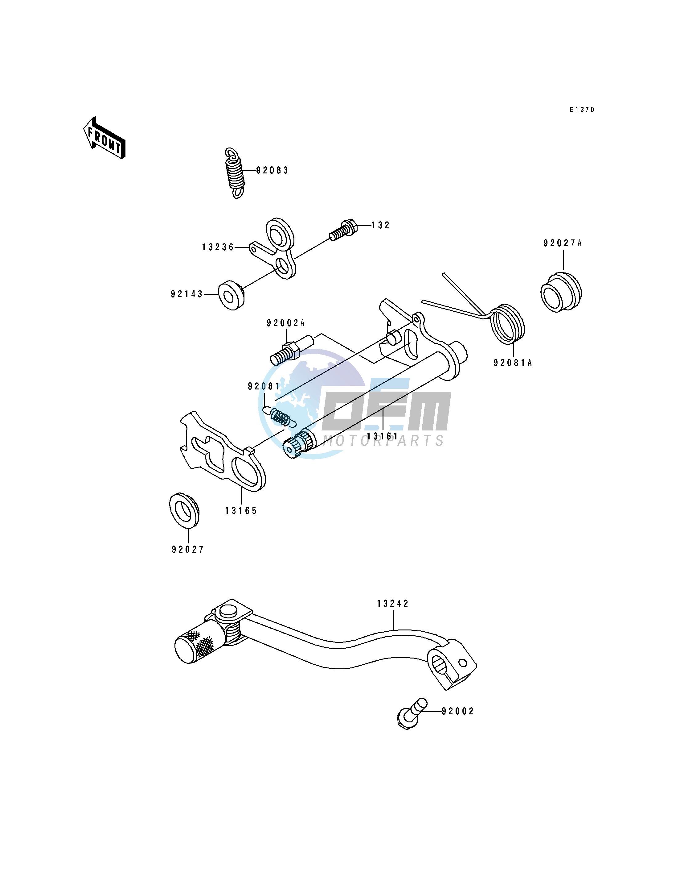 GEAR CHANGE MECHANISM