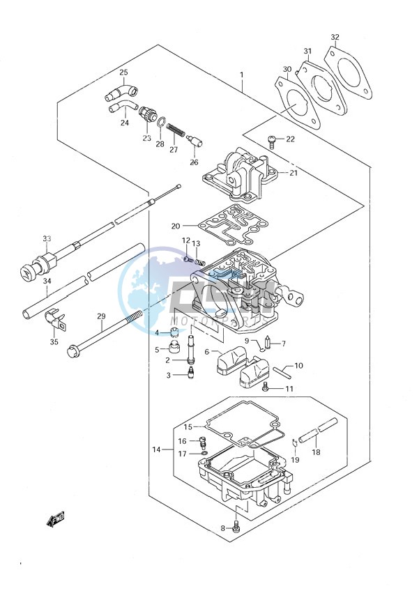 Carburetor - Non-Remote Control