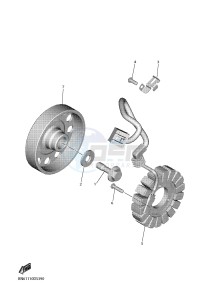 YZF-R6 YZF600 R6 (BN66) drawing GENERATOR