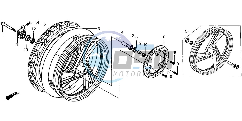 FRONT WHEEL