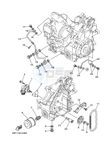 YFM700FWAD YFM70GPLK (B4F3) drawing OIL PUMP