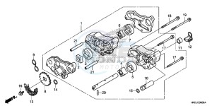 TRX500FAB drawing OIL PUMP