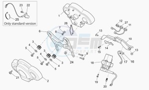 Breva V 1100 IE IE drawing Dashboard