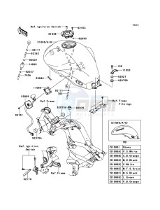 ER-6n ABS ER650D9F GB XX (EU ME A(FRICA) drawing Fuel Tank