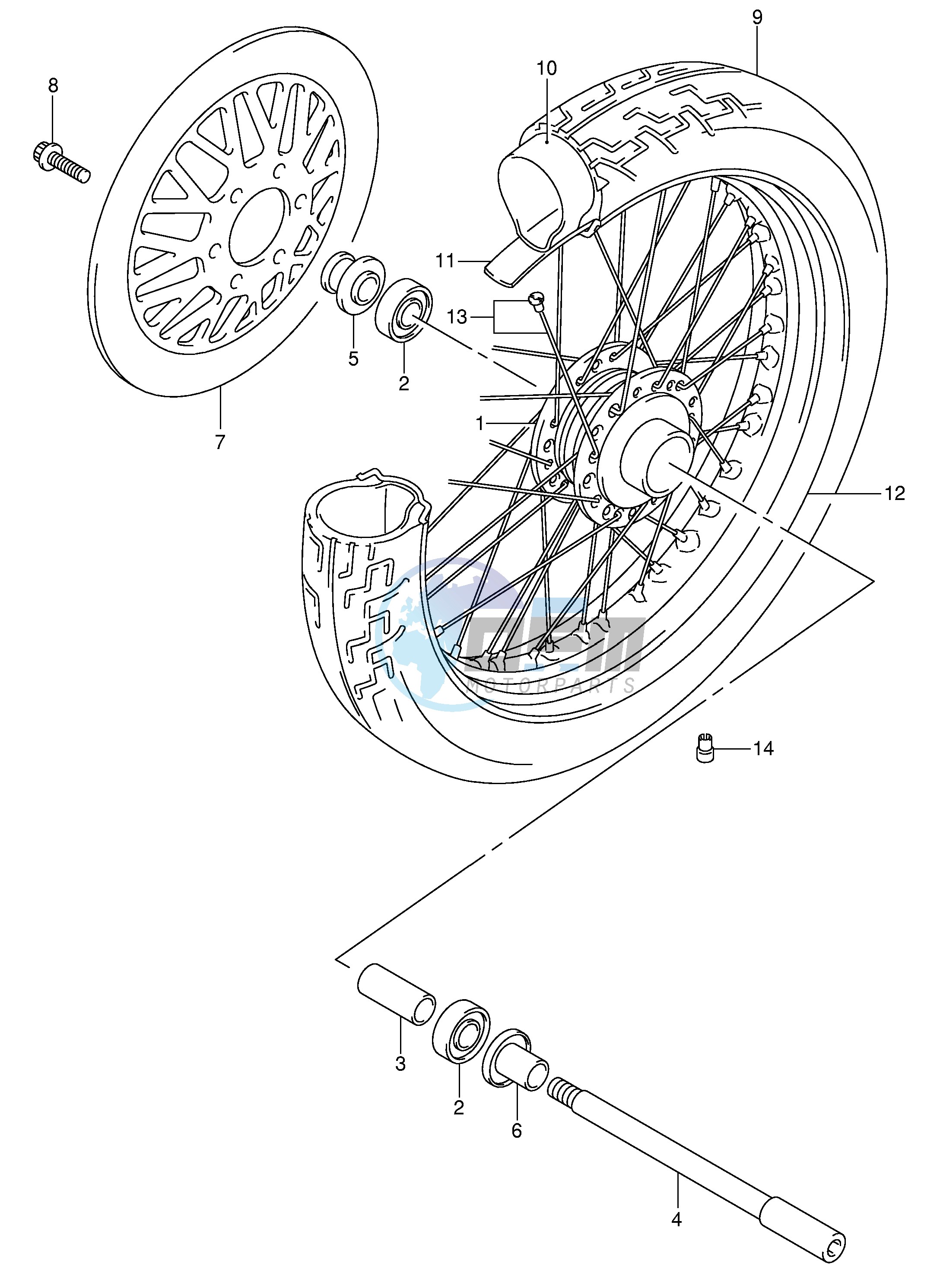 FRONT WHEEL