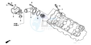 CBF600NA drawing THERMOSTAT