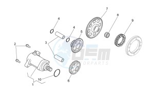 RXV-SXV 450-550 Vdb-Merriman drawing Starter motor