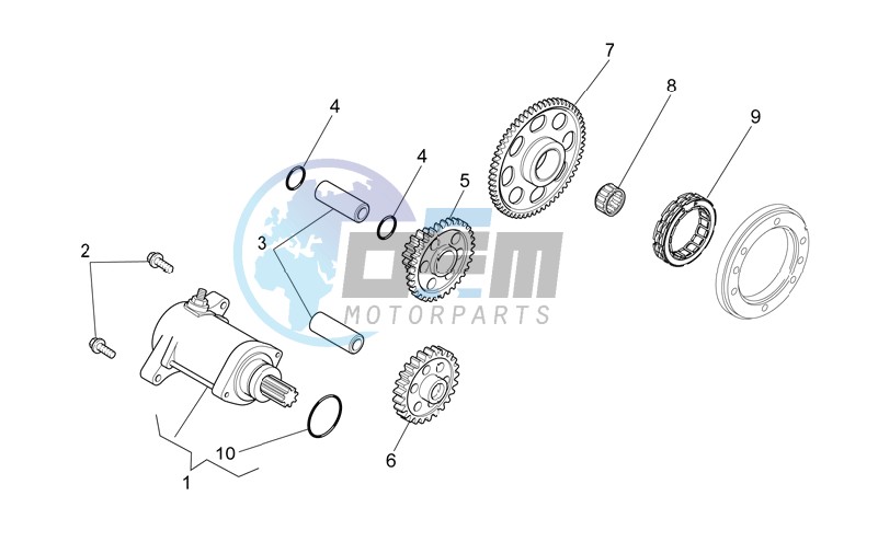 Starter motor