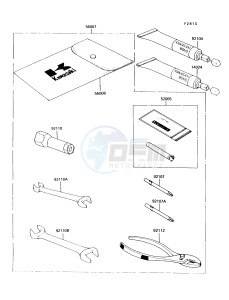 KLF 220 A [BAYOU 220] (A1-A4) [BAYOU 220] drawing TOOL