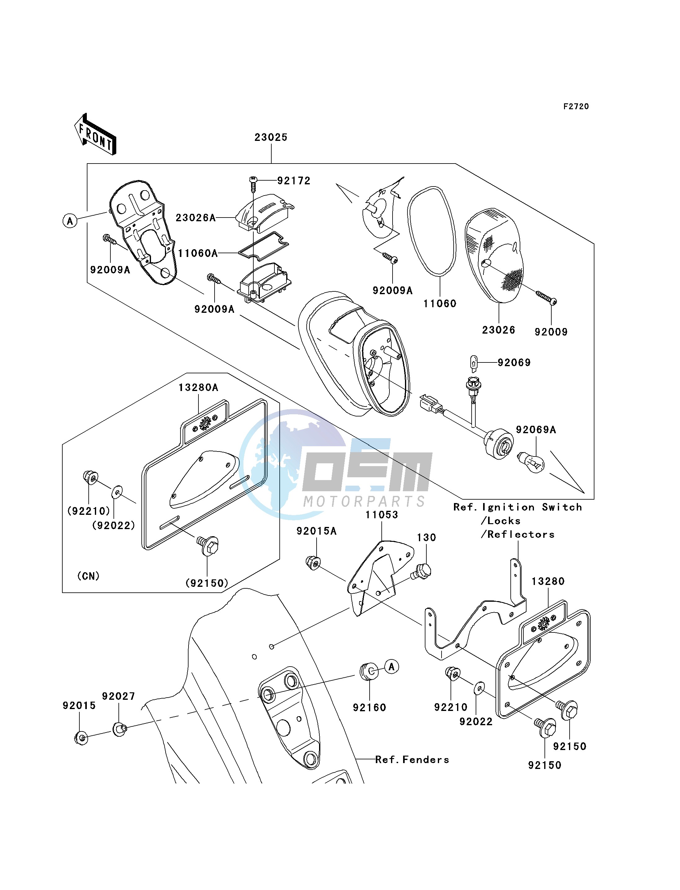 TAILLIGHT-- S- -