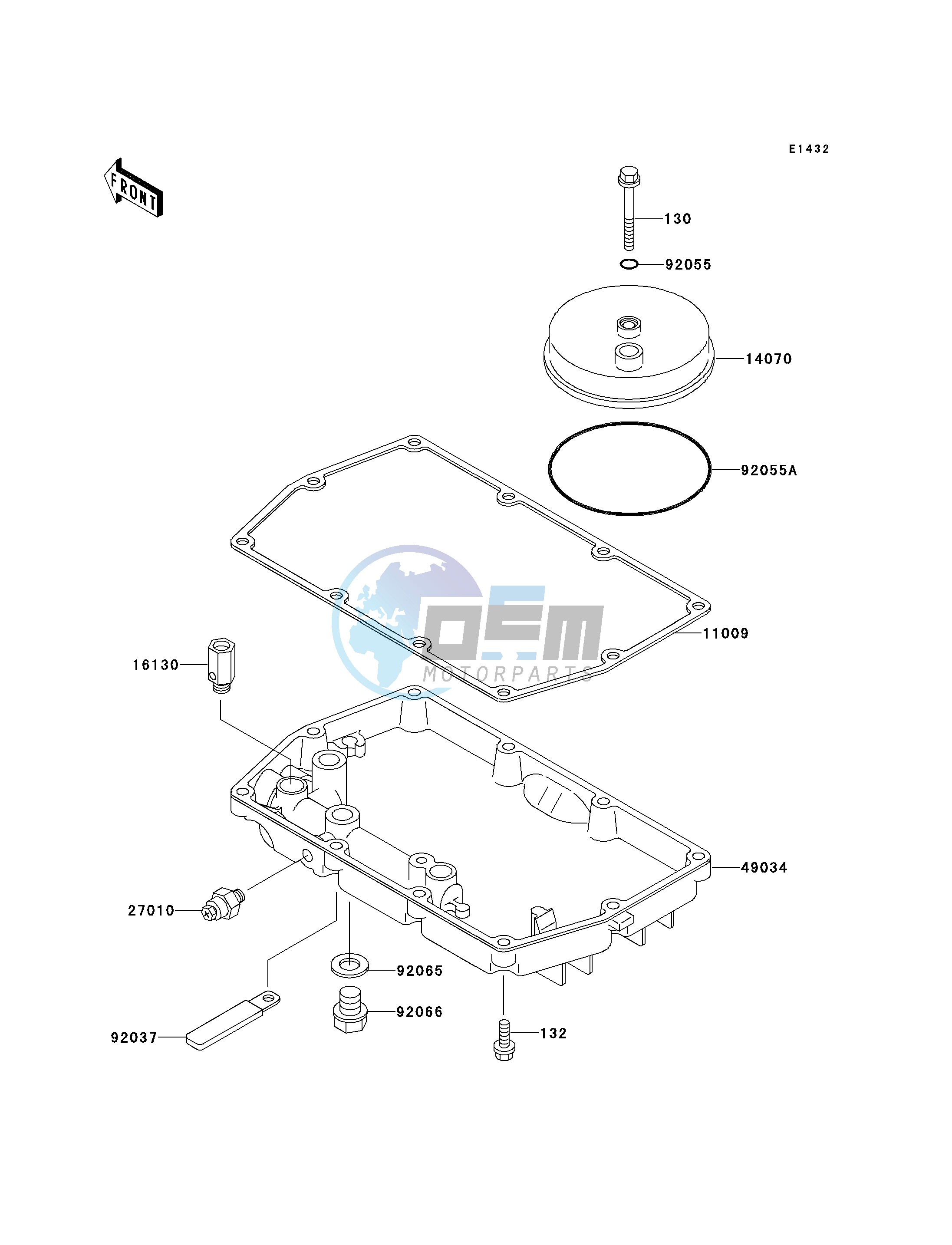 BREATHER COVER_OIL PAN