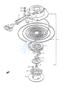 DT 2 drawing Starter (1986 to 1989)