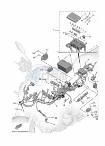 MT-09 MTN890 (B7NV) drawing ELECTRICAL 1