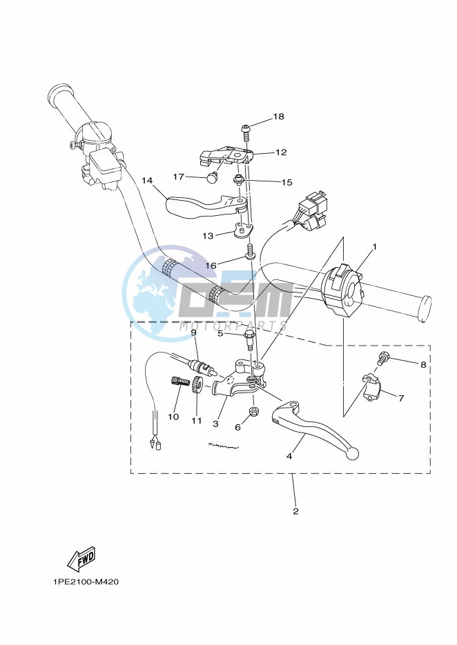 HANDLE SWITCH & LEVER