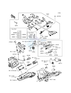 Z800 ABS ZR800DGFA UF (UK FA) XX (EU ME A(FRICA) drawing Chassis Electrical Equipment