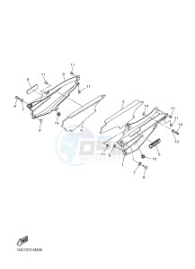 FJR1300AE FJR1300AS (1MD4 1MD5) drawing SIDE COVER