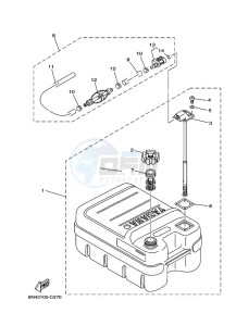 F100BETX drawing FUEL-TANK