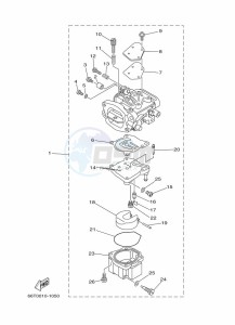 40XMHL drawing CARBURETOR